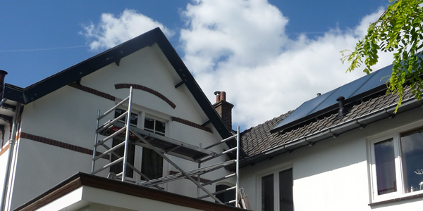 Buiten schilderwerk herenhuis Bennekom - Van Reemst schilders in Bennekom