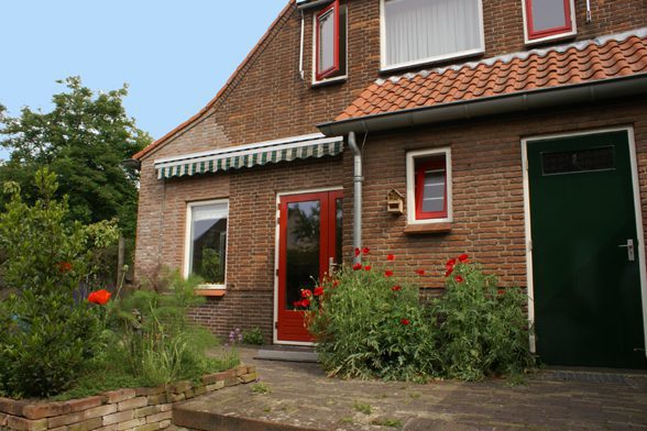 Buitenschilderwerk vrijstaand huis in Bennekom door Van Reemst