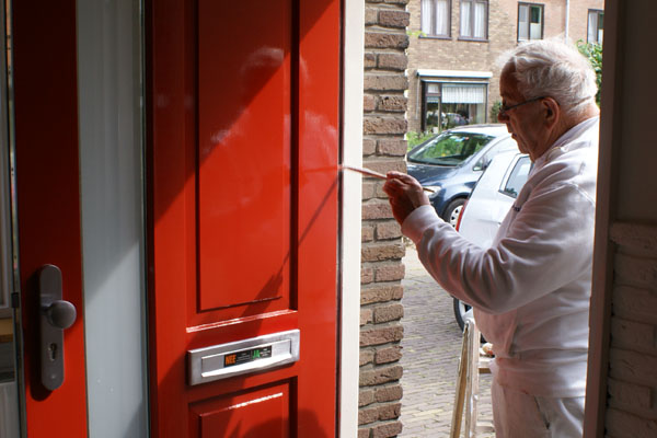 Buitenschilderwerk vrijstaand huis in Bennekom door Van Reemst