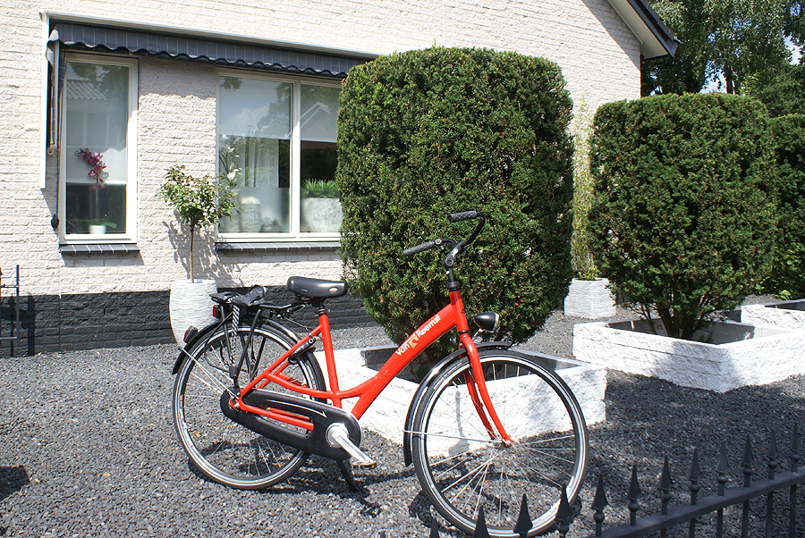 Huis met carport schilderen